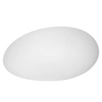 STAR TRADING Venkovní osvětlení na solární napájení LED Globy 40 cm, bílá barva, plast