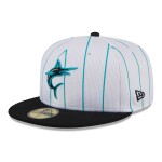 New Era Pánská kšiltovka Miami Marlins MLB 2025 Batting Practice 59FIFTY Fitted Velikost: 7 1/4