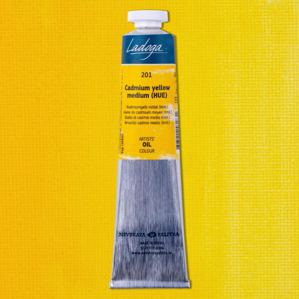 Nevskaya Palitra 1204201 Ladoga oil 46 ml kadmium žluté střední imitace 201