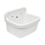 VitrA závěsná výlevka bez mřížky 43x37x26,5 cm bílá 6109-003-0012 6109-003-0012