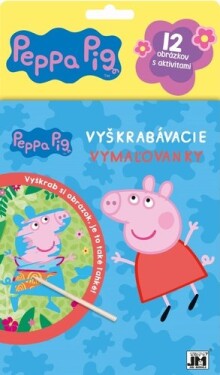 Vyškrabávacie vymaľovanky Peppa