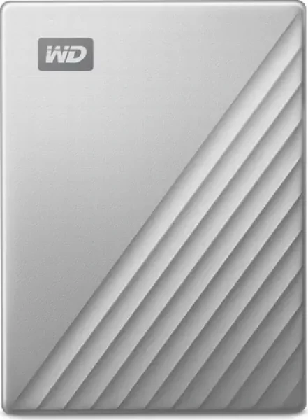WD My Passport Ultra for MAC 5TB stříbrná / Externí HDD / 2.5 / USB 3.2 Gen. 1 (WDBPMV0050BSL-WESN)