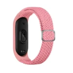 Beline Textilní pásek Mi Band 5/6/7 růžová / Řemínek pro Xiaomi Mi Band / Textilní