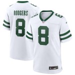 Nike Pánský dres New York Jets NFL Aaron Rodgers #8 Game - Bílá Velikost: 2XL