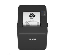 Epson TM-T20IV, USB, RS232, LAN, 8 dots/mm (203 dpi), řezačka, černá