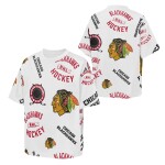 Outerstuff Dětské tričko Chicago Blackhawks NHL Unstoppable All Over Print Short Sleeve Elevated Velikost: Dětské M (136 – 152)