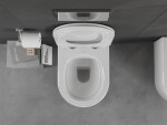 MEXEN - Sofia Závěsná WC mísa bez sedátka, bílá 3354XX00