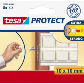 Tesa Tesa® Schutzpfuffer (d x š) 10 mm x 10 mm bílá Množství: 8 ks