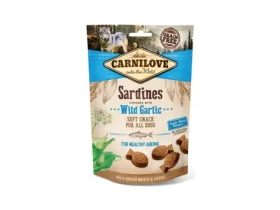 Carnilove Dog Sardines with garlic 200g / Pamlsky pro psy (8595602528899)