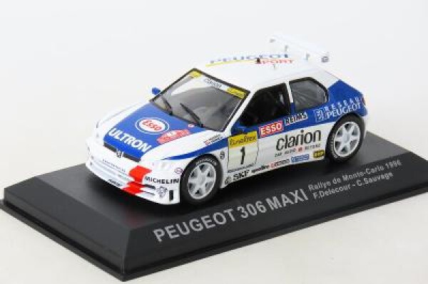 Peugeot 306 Maxi Delecour Rally 1996 Altaya DeAgostini 1:43 F092 NEW08