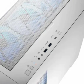 MODECOM Horizon ARGB bílá / Skříň / E-ATX / tvrzené sklo / 3x 140mm ARGB / 1x USB-C / 2x USB 3.0 (AT-HORIZON-MG-ARGB-20-000000-0002)