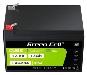 Green Cell LiFePO4 baterie 12,8 V / 20 A / 12 Ah (LFPGC12V12AH)
