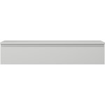 MEXEN/S - Orio koupelnová skříňka pod umyvadlo 120 cm s deskou, 1 šuplík, šedá mat 91A10-12023-1-BFC62