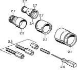 HANSA - Příslušenství Prodlužovací souprava 35 mm 59911438