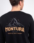 Tričko Montura Merino Mountain Maglia 90 BLACK