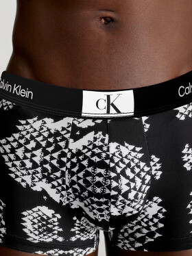Pánské boxerky 000NB3406A UB1 černé-potisk Calvin Klein