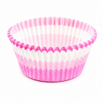 Cake star papírové košíčky na muffiny a cupcakes barevné 50x30 mm 100ks-vzor 4