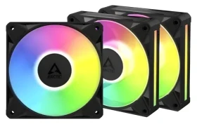 ARCTIC BioniX P12 A-RGB černá 3 ks / Ventilátor / 120 mm / A-RGB / Daisy-chain (ACFAN00337A)
