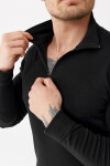 Pánská mikina Merino Active Zip 250 černá - Rough Radical XXL