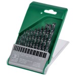 Vrtáky do kovu HSS, ø 2 - 8 mm, STALCO, set 13 ks