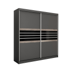 Šatní skříň Turyn Barva korpusu: Dub - craft, Rozměry: 250 cm