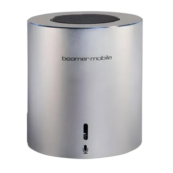 Ultron boomer mobile stříbrná / Přenosný reproduktor / Bluetooth / microSD / AUX (112570)
