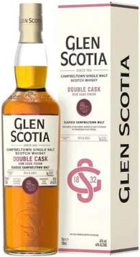 Glen Scotia Double cask Rum / Whisky / Single malt / Campbeltown / 46 % / 0,7 l (5016840261216)