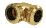 Barrow Spojka pro 14mm pevnou trubici - 90° koleno zlatá (TWT90KNS-K14 go)