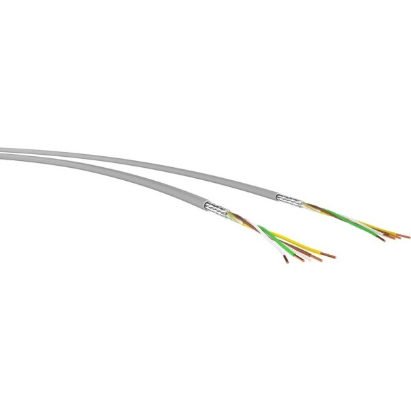 VER LIYCY-OB 6x 0,5 Ri.100 kabel pro přenos dat LIYCY-OB 6 x 0.5 mm² šedá 100 m