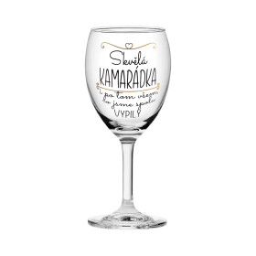 Vinná sklenice - Kamarádka - Albi
