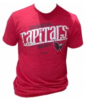Reebok Pánské Tričko Washington Capitals Tri Logo Velikost: XS