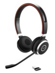 Jabra Evolve 65 UC Duo / bezdrátové sluchátko s mikrofonem / pro Cisco Avaya / USB + BT (6599-829-409)