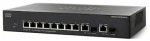 Cisco Small Business SG350-10P / 8 x 10/100/1000 (PoE+) + 2 x kombinace Gigabit SFP (SG350-10P-K9-EU)