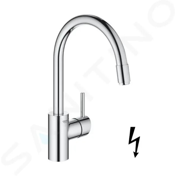 GROHE - Concetto Dřezová baterie s výsuvnou sprškou, chrom 31212003