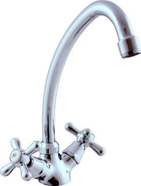 RAV Slezák - Dřezová baterie pro nízkotlaké ohřívače, Chrom, 1/2" EM113.5/1