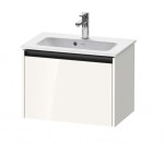 DURAVIT - Ketho.2 Umyvadlová skříňka 44x61x39 cm, 1 zásuvka, lesklá bílá K25055022220000