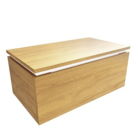 Koupelnová skříňka s krycí deskou SAT Feel 80x30x46 cm medový dub mat SATFEEL80DMDBEZ SATFEEL80DMDBEZ
