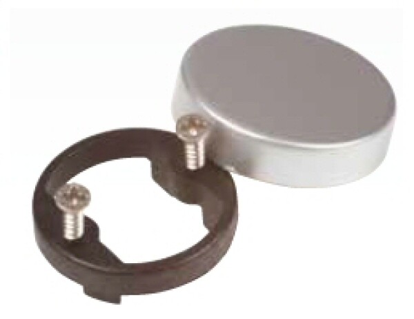 Strong StrongHinges S3 Protikus s krytkou závěsu na sklo "o" matný nikl (198897)