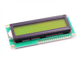 LCD displej - Žlutá, 16x2 znaků