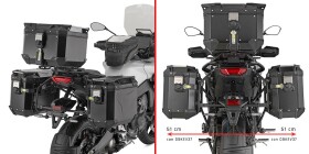 Plo2171Cam trubkový nosič bočních kufrů PL One-Fit pro Yamaha Tracer 9/9 GT/9 GT+ (25)