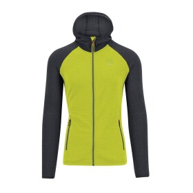 KARPOS Ambrizzola Full-Zip Hoodie, Primrose/Vulcan velikost: L