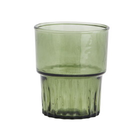 MADAM STOLTZ Sklenice na vodu Colors 200 ml Zelená, multi barva, sklo