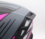 Helma na motorku Xrc Loomis blk/grey/light grey/pink - XS / šedá