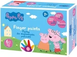 Astra Prstové barvy Prasátko Peppa / Prstové barvy / 6 barev / 20 ml (320024051)