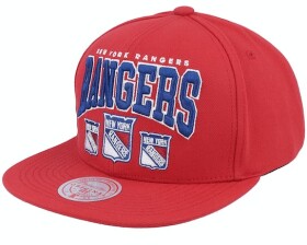 Mitchell & Ness Pánská kšiltovka New York Rangers NHL Champ Stack Snapback