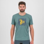 KARPOS Val Federia Tee, North Atlantic Print 2 velikost: M