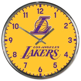 Hodiny Los Angeles Lakers NBA Chrome Team Design