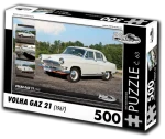 RETRO-AUTA Puzzle č. 63 Volha GAZ 21 (1967)