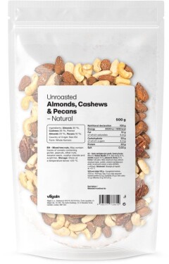 Vilgain Mix ořechů – Natural 500 g