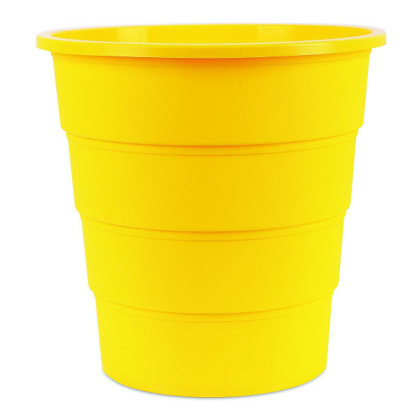 Office Products odpadkový koš, 16 l, PP, žlutý